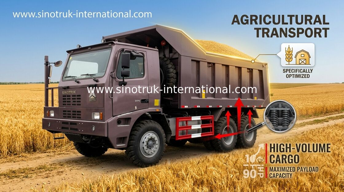 HOWO টিপার ট্রাক / 70 টি SINOTRUK হোহো খনন জন্য খনন ZZ5707V3840CJ জন্য ট্রাক