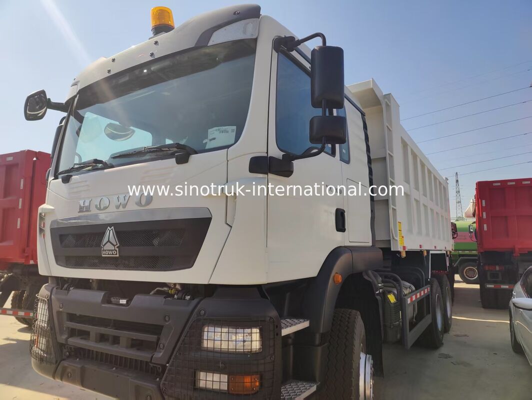 400HP ইঞ্জিন সহ Sinotruk HOWO TX ডাম্প ট্রাক, এবং ইউরো 2 নির্গমন মান
