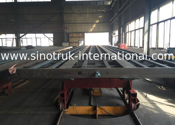 Dropside Truck Semi Trailer Commercial Truck And Trailer 3X16 Tons