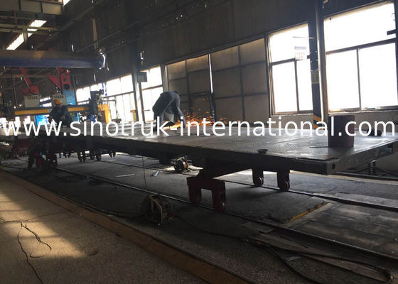 Dropside Truck Semi Trailer Commercial Truck And Trailer 3X16 Tons