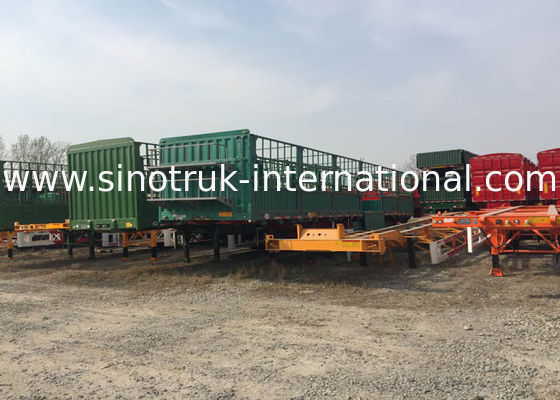 High Efficiency Storage Stake Semi Trailer Truck Flexible Various