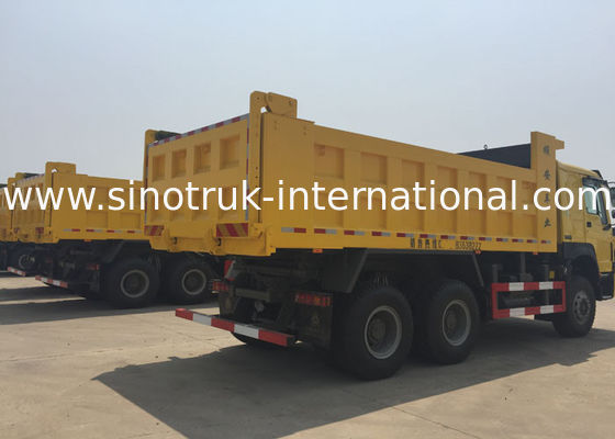 Tipper Dump Sino Howo Trucks 6X4 10-25 CBM For Construction Material Transport