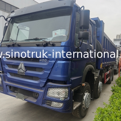 সিনোট্রাক ব্লু হাওও 400এইচপি 8×4 টিপার ডাম্প ট্রাক এলএইচডি