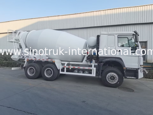 সিনোট্রুক হাও বেকনট মিশ্রণকারী ট্রাক 380HP 6-10CBM 6 X 4 ইউরো 2 মিশ্রণ কারখানা RHD