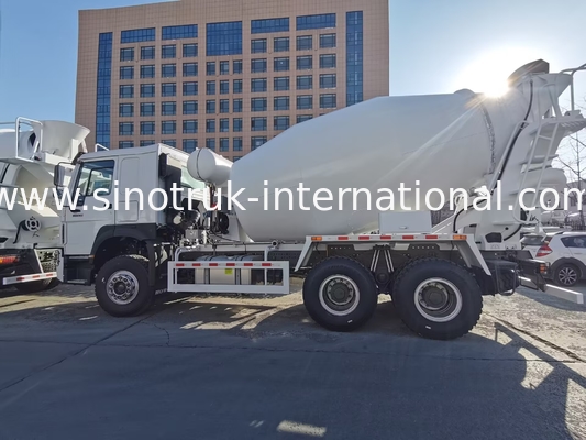 SINOTRUK HOWO 6×4 10 চাকা কংক্রিট মিশুক ট্রাক 400 এইচপি উচ্চ দক্ষতা LHD