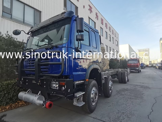 SINOTRUK HOWO 6×4 10 চাকার তেল ট্যাঙ্ক ট্রাক 400HP তেল ট্যাঙ্ক চ্যাসি