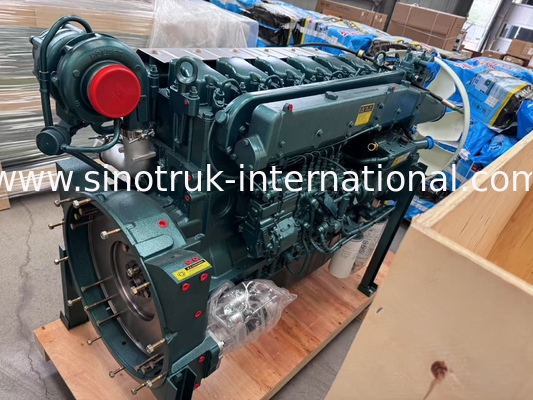 SINOTRUK WD615.47 ডিজেল ইঞ্জিন 371HP ইউরো 2