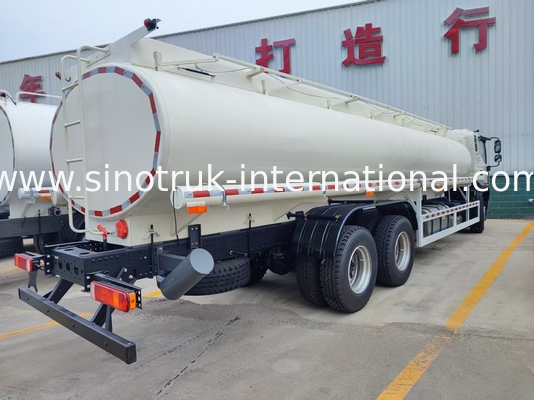 হোয়াইট 30CBM ওয়াটার ট্যাঙ্কার (6×4, 380HP, বাম-হ্যান্ড ড্রাইভ): তরল পরিবহনের জন্য মূল সুবিধা