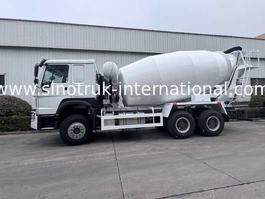 HOWO SINOTRUK কংক্রিট মিশুক ট্রাক 10CBM 371HP 6X4 LHD স্থিতিশীল এবং দক্ষ