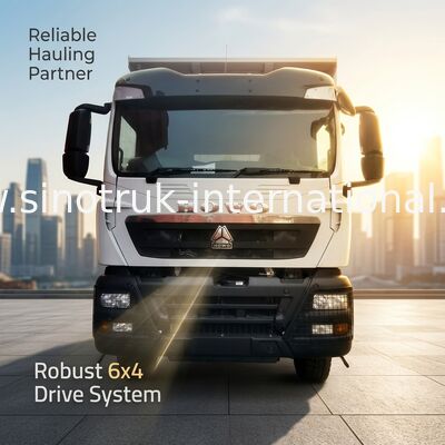 HOWO ZZ3257V384GB1 টিপার ডাম্প ট্রাক 371HP 6x4 এলএইচডি