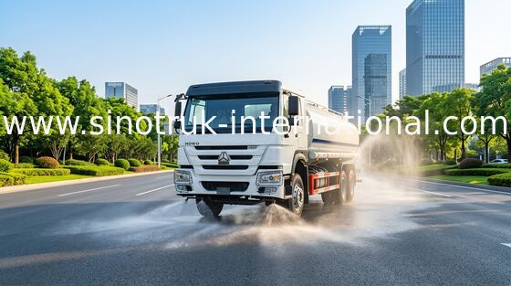 HOWO 4x2 Water Tank Truck: 160HP Power & 12CBM Capacity – Agile & Efficient