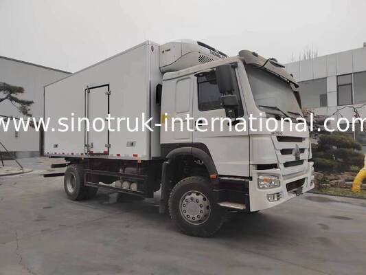 HOWO 4X2 হালকা ডিউটি ​​রেফ্রিজারেটেড ট্রাক, 120HP, থার্মো কিং রেফ্রিজারেশন ইউনিট সহ