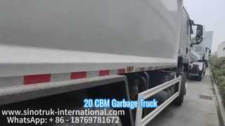 সংকুচিত আবর্জনা ট্রাক