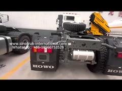 সিনোট্রাক হাওও ঘোস্ট ফেস ক্যাব ট্রাক্টর ট্রাক ৬x৬ ইউরো ২ ৪৩০ এইচপি মিলিটারি বাম্পার সাদা আপনার জন্য