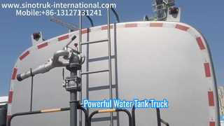Sinotruk Howo ওয়াটার ট্যাঙ্ক ট্রাক 15-25CBM বিক্রয়ের জন্য