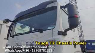 SINOTRUK TX ডাম্প ট্রাক চ্যাসিস