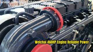 Weichai WP12 460HP হেভি ডিউটি ​​ডিজেল ইঞ্জিন কর্মক্ষমতা